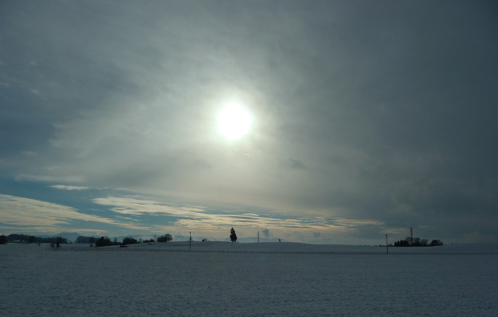 Du bist wie die Wintersunn...