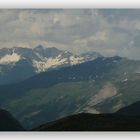 Du Col des Tentes alt.2200m, vue sur Le Massif du Néouvielle, et le Pic de Piméné alt.2801m.