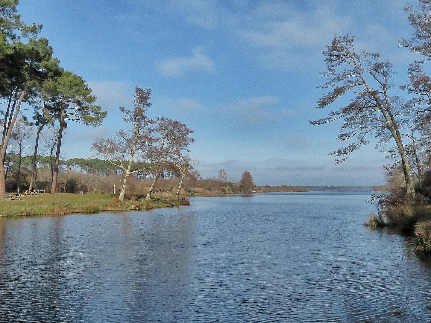 du côté du lac !