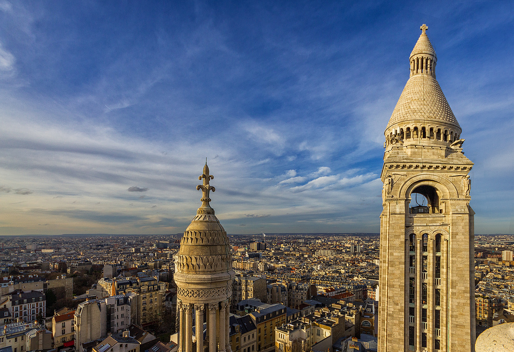 Du dôme du sacré-Cœur .