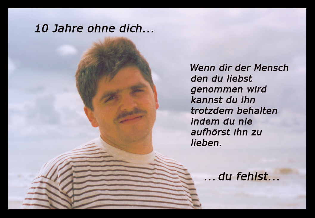 Du fehlst...