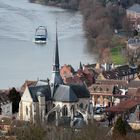 du haut de la colline