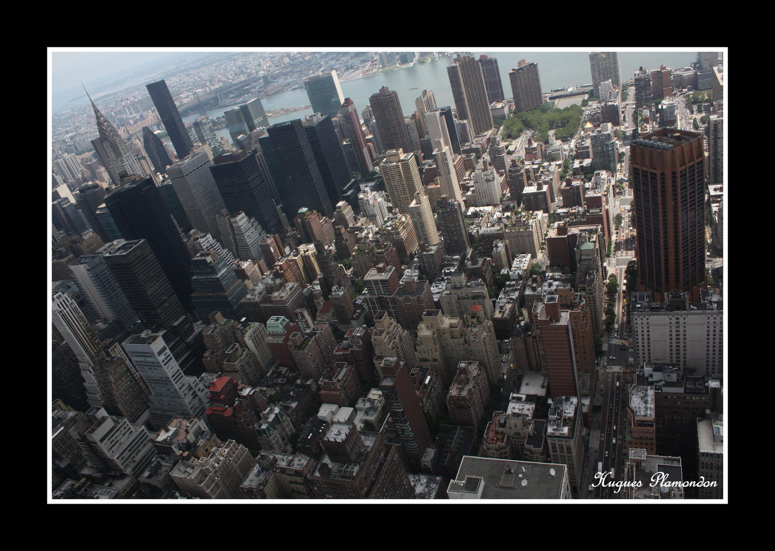 Du haut du ciel de Manhattan