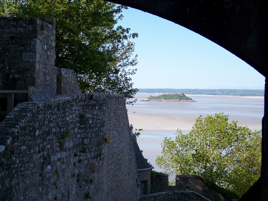 du haut du mon st michel