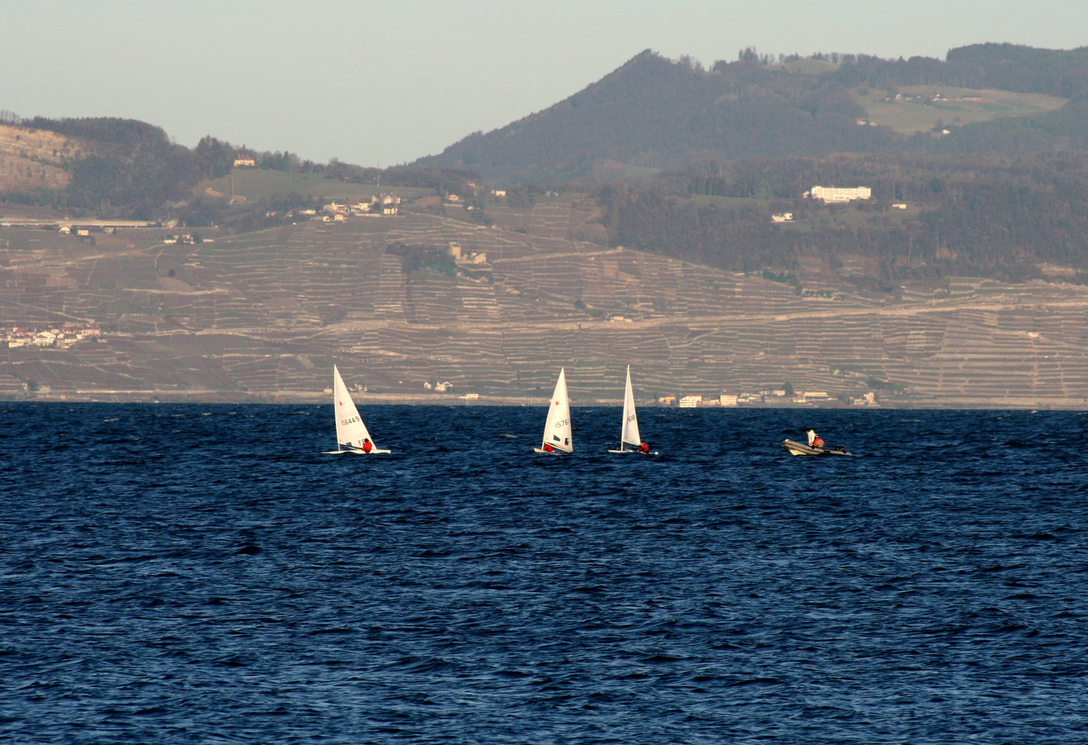 Du Léman vers la suisse