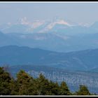 Du Mont Ventoux vers les Alpes.