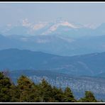 Du Mont Ventoux vers les Alpes.