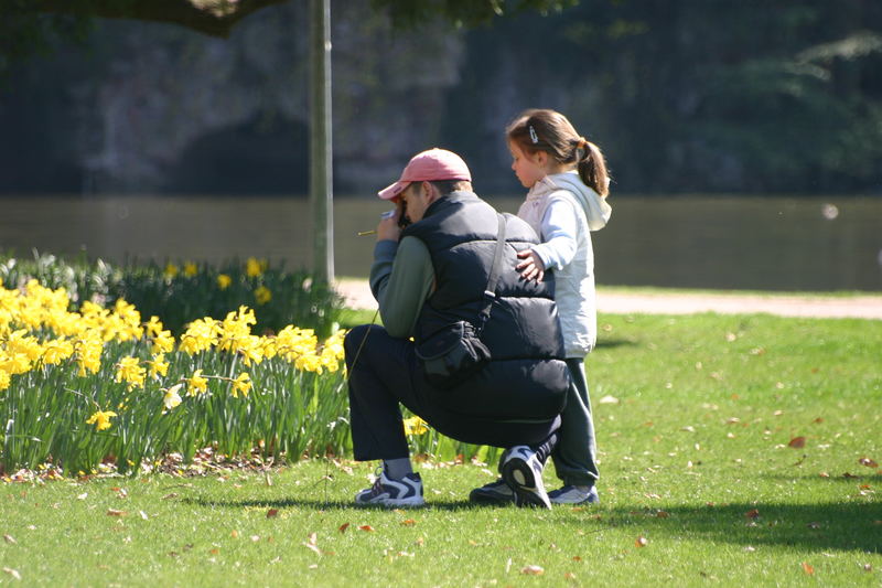 Du, Papa? Glaubst du dieses Bild wird jetzt endlich mal was?