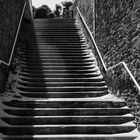 Du sable qui vole dans les escaliers....