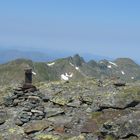 Du sommet du Pic de Serre Haute 2713m , Pics : Blanc de Portillon, Canjéan, Crabère.