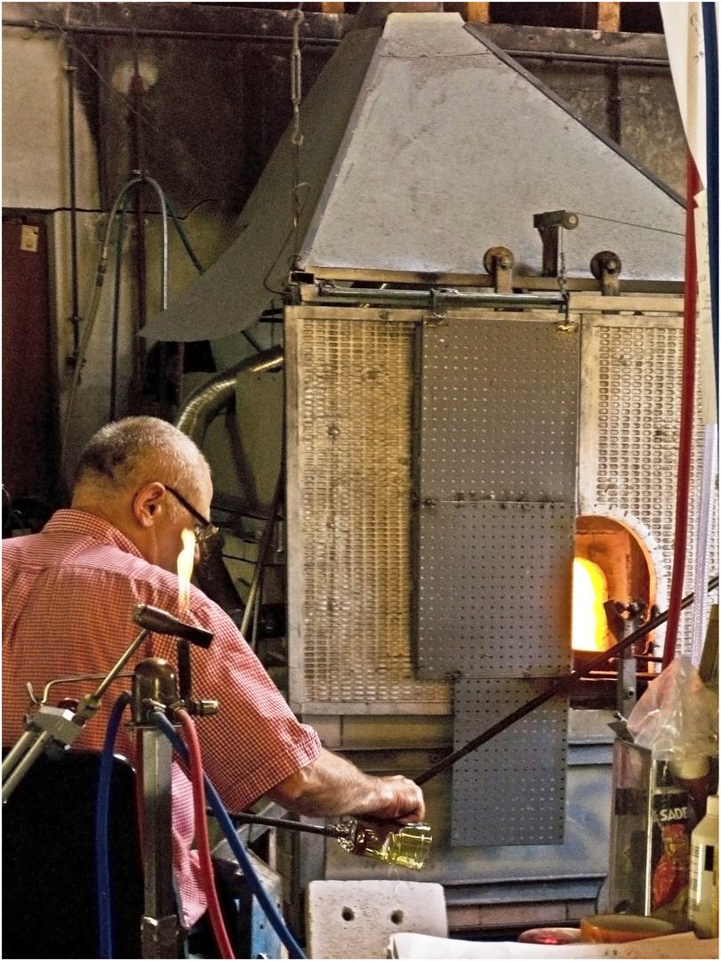 Du verre très chaud