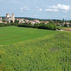 Du vert autour de La Romieu et sa collégiale