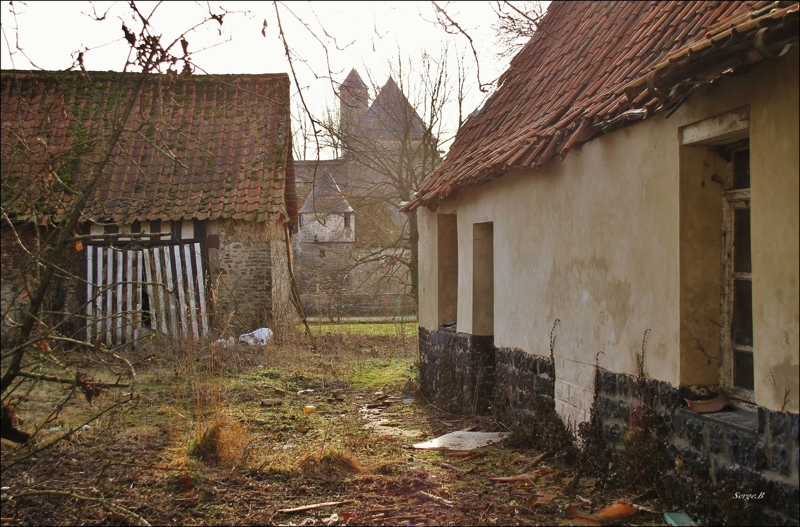 Du Xlll siècle à nos jours... le château d'Olhain dans le Pas de Calais près de Béthune