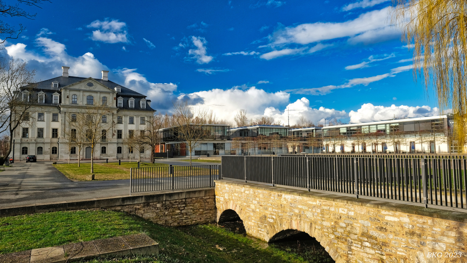 Duale Hochschule Gera Eisenach im Märzwechselwetter