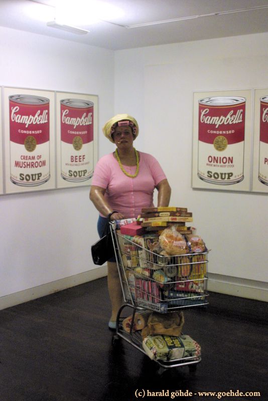 Duane Hanson - Supermarkt Lady