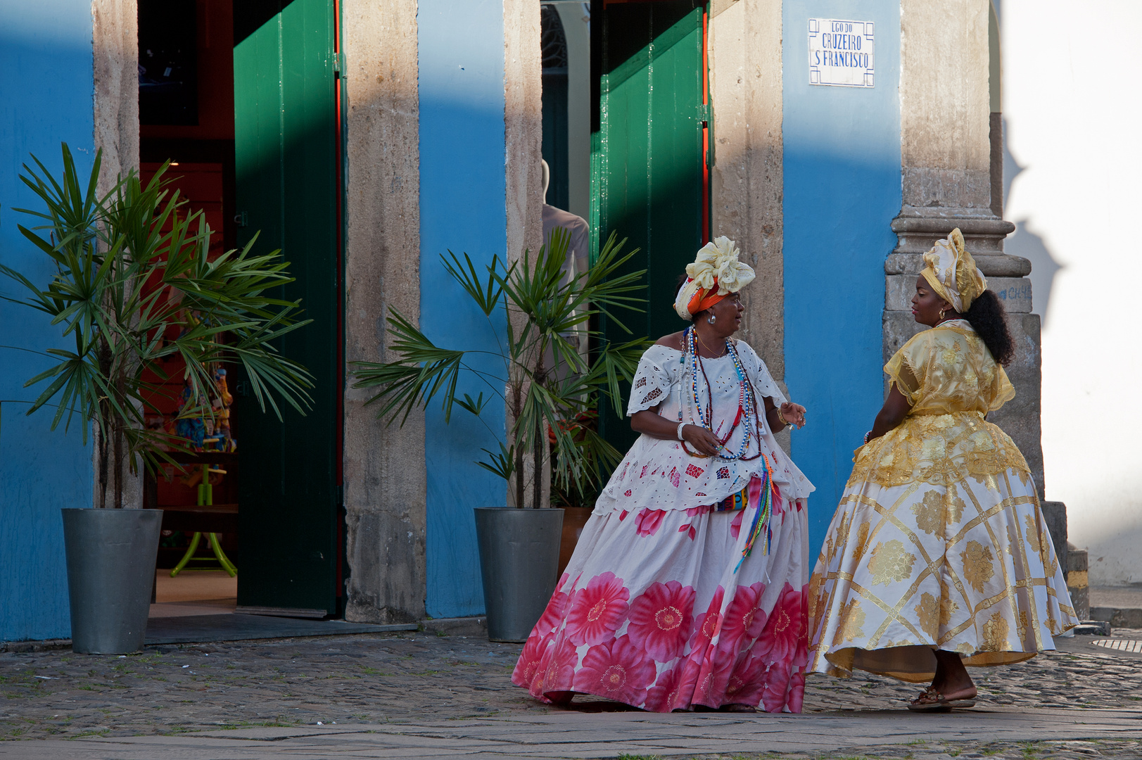 Duas Senhoras em Salvador da Bahia