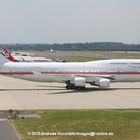 Dubai Air Wing 747 in DUS