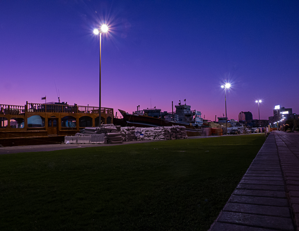 Dubai, alter Hafen am Creek