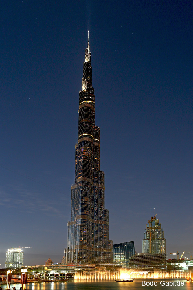 Dubai at night