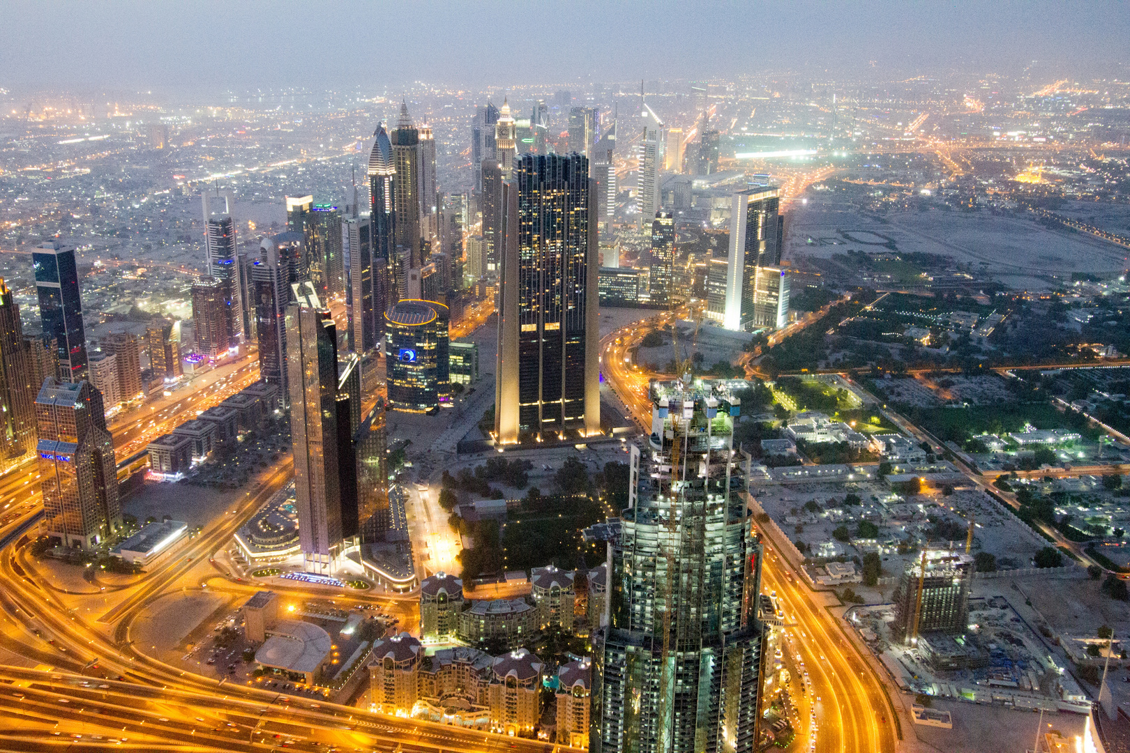 Dubai at night