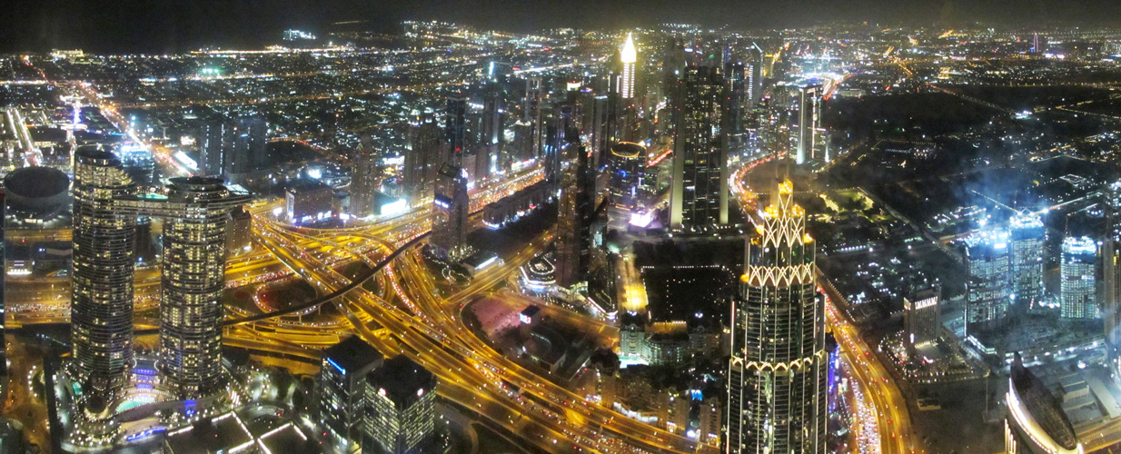 Dubai - Ausblick vom Burj Khalifa