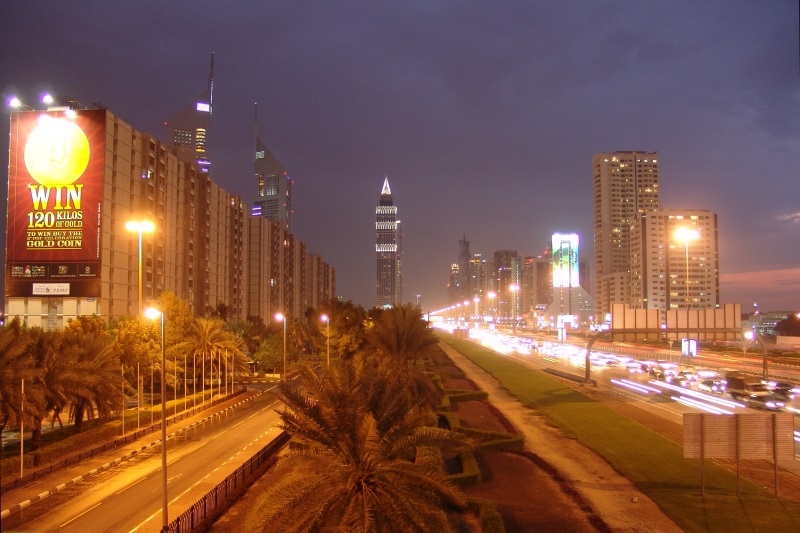 Dubai bei Nacht (2)