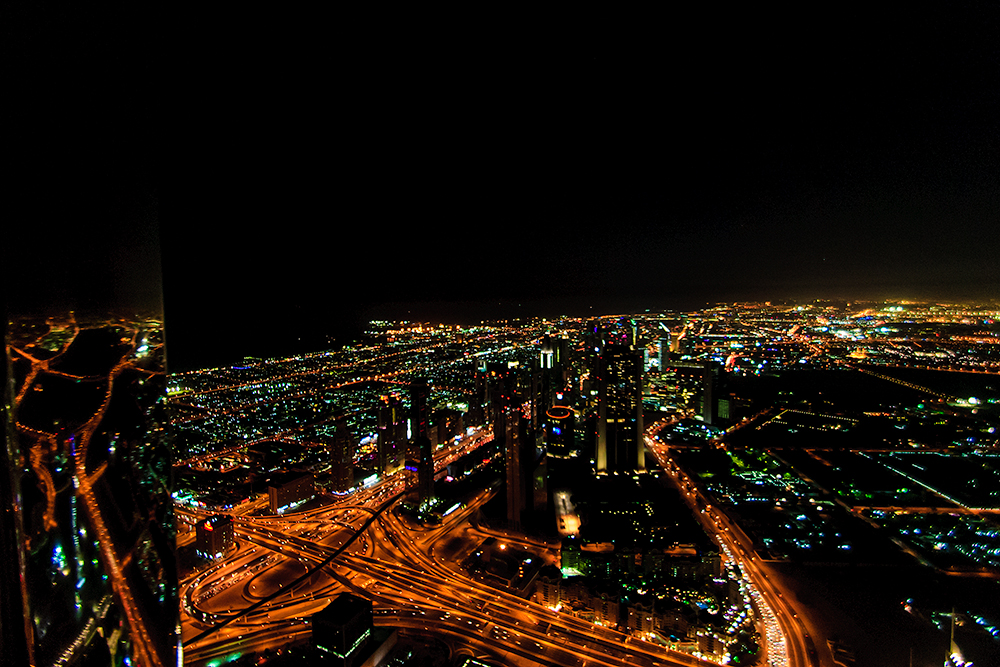 Dubai bei Nacht