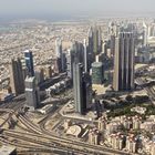 Dubai: Blick vom 124 Stock.