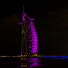 Dubai -Burj al Arab - at night