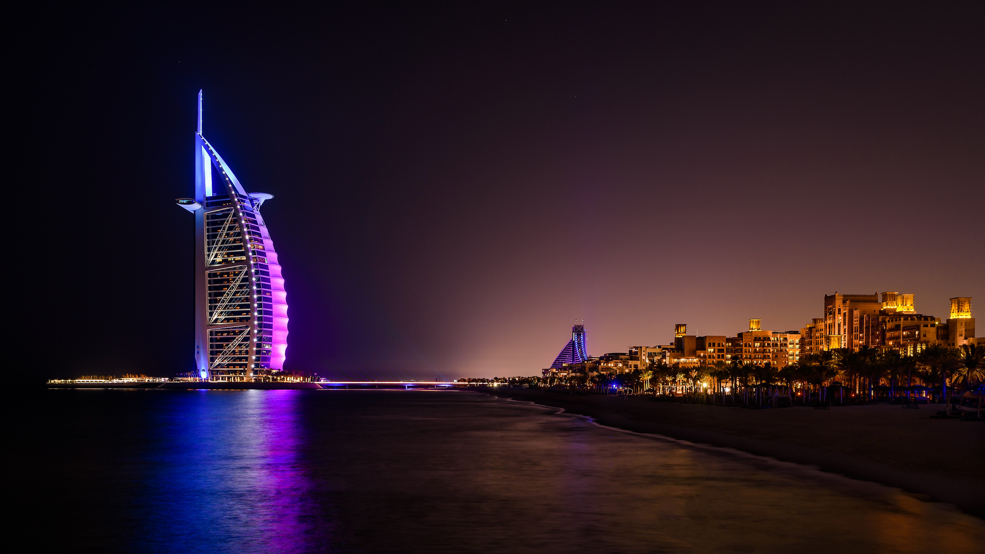 Dubai - Burj al Arab by Night