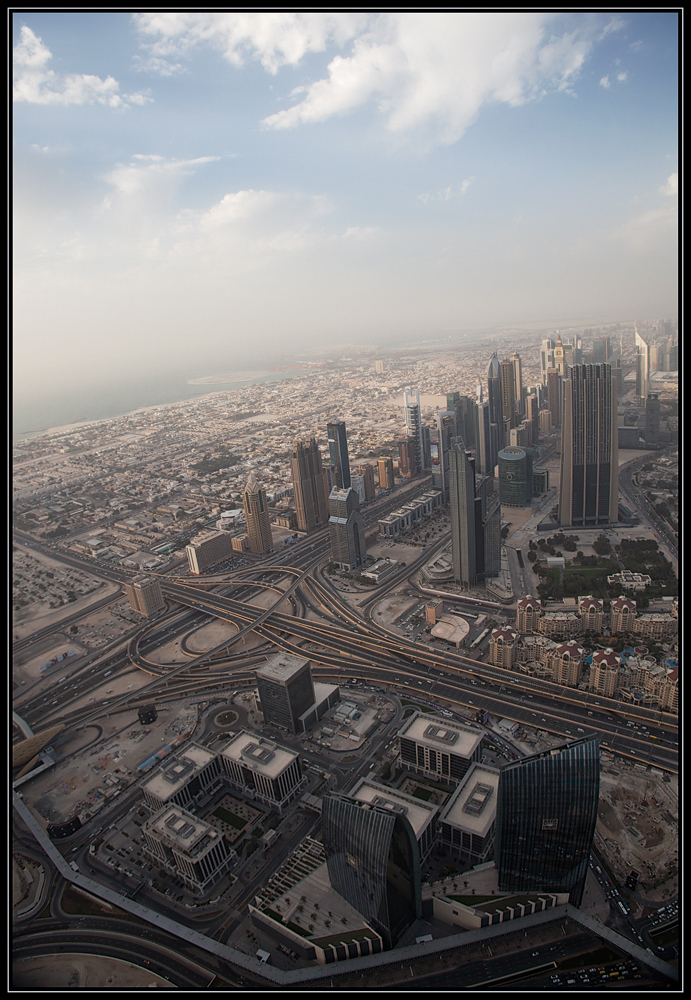 dubai burj al khalifa at the top - 2013