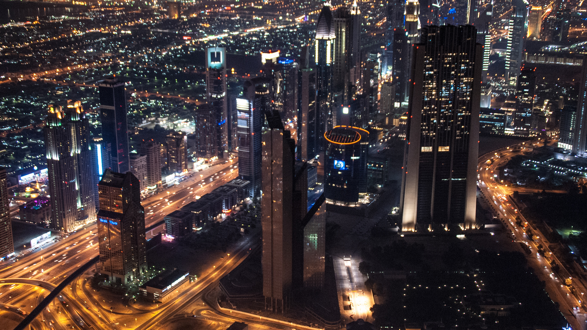 Dubai by night