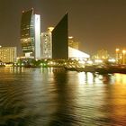 Dubai Creek at night