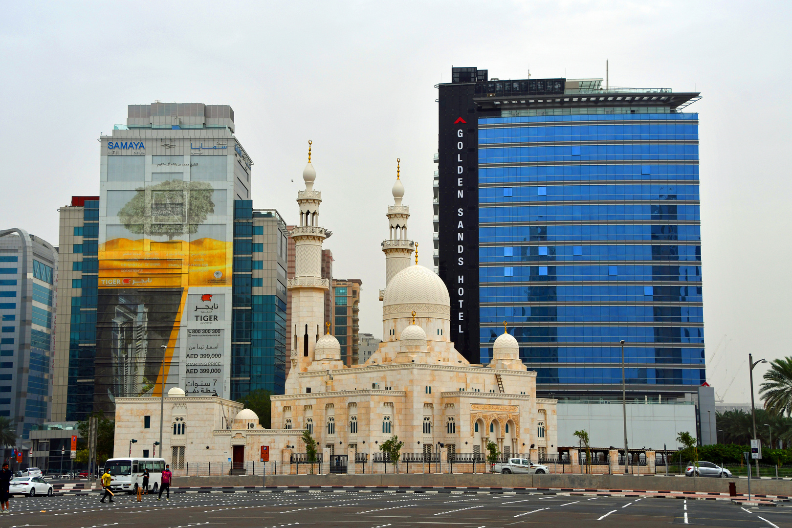 Dubai, die Weiße Moschee in Deira