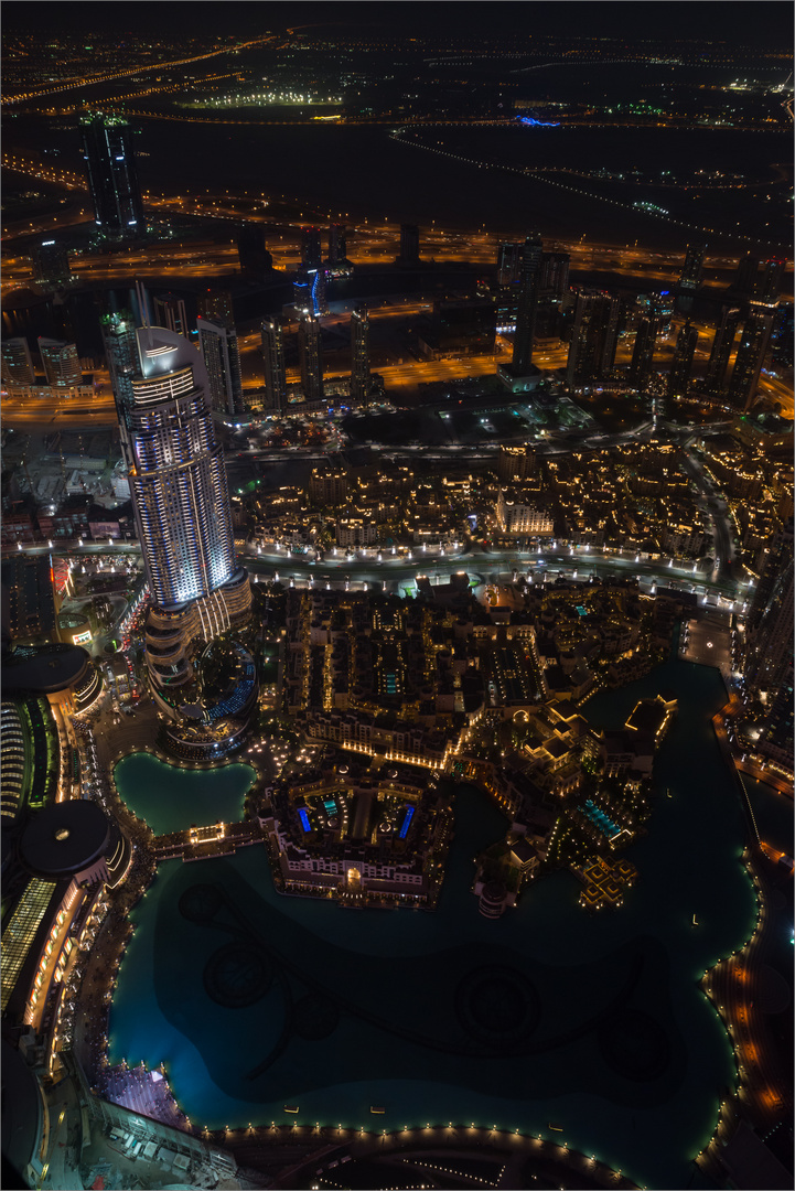 Dubai Downtown mit dem Hotel 'The Address'