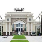 Dubai: Durchblick zum Palast des Herrschers