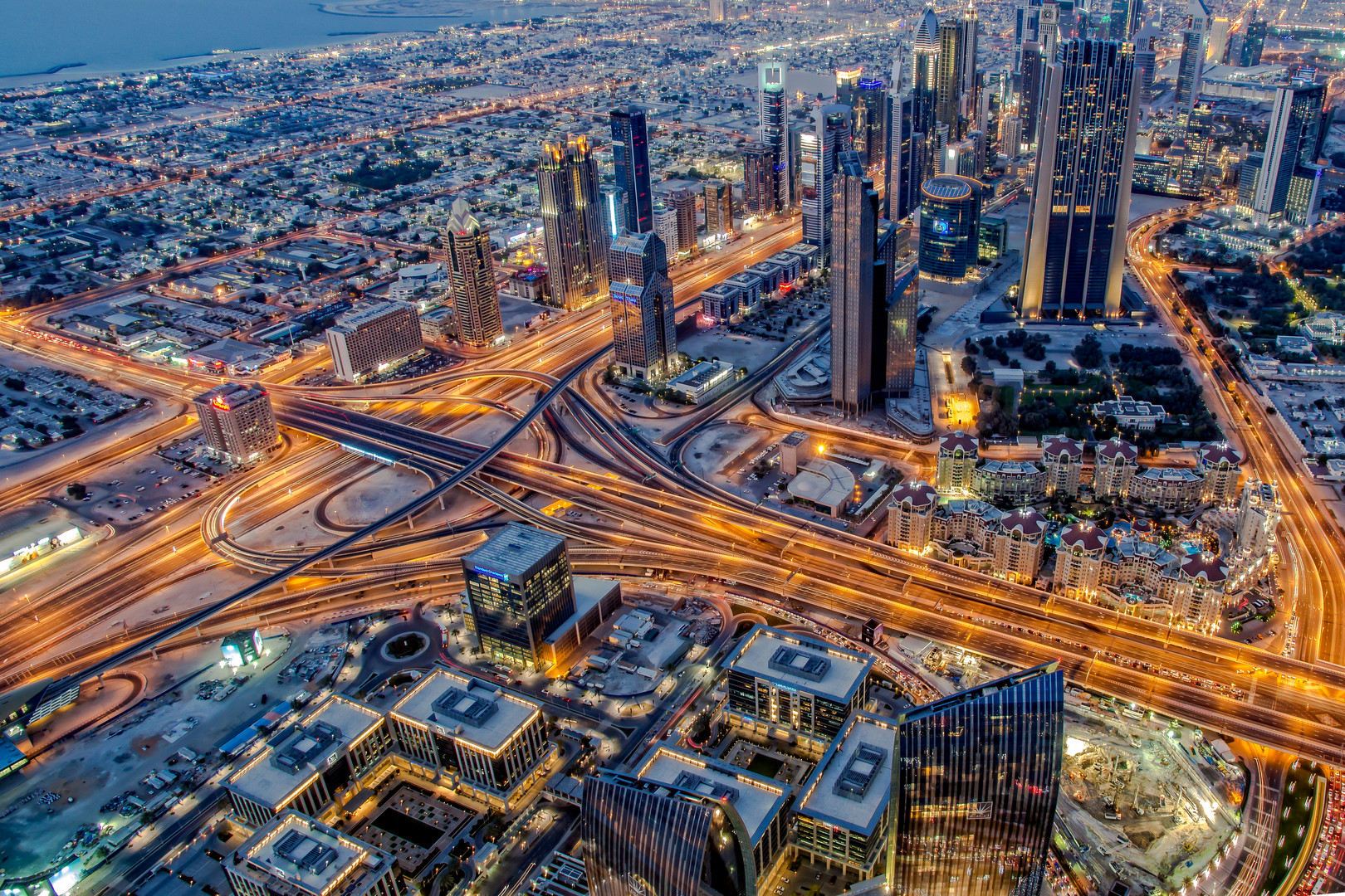 Dubai from the Burj Khalifa