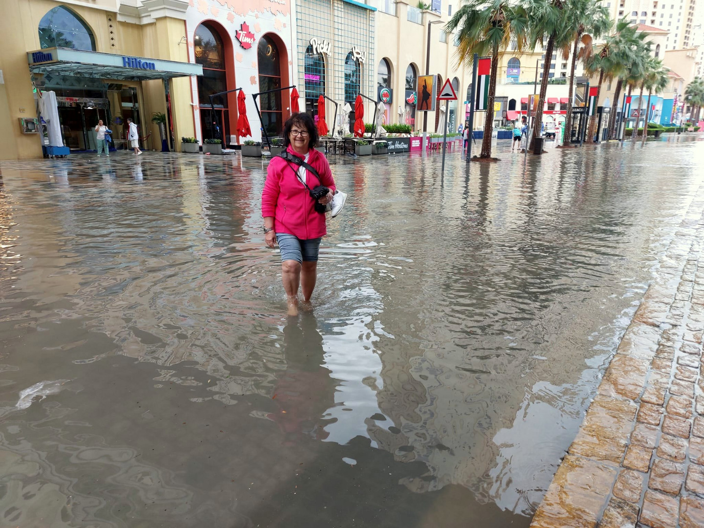 ...Dubai Hochwasser - wir waren dabei...