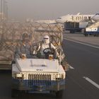 dubai int. airport, viertel nach sechs morgens, 30 grad...