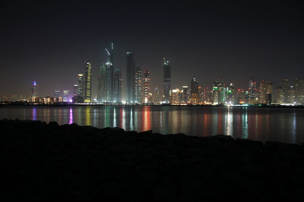 Dubai Marina as seen from the Palm (2)