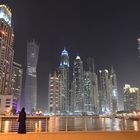 Dubai Marina at night