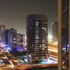 Dubai Marina bei Nacht