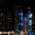 Dubai Marina by night