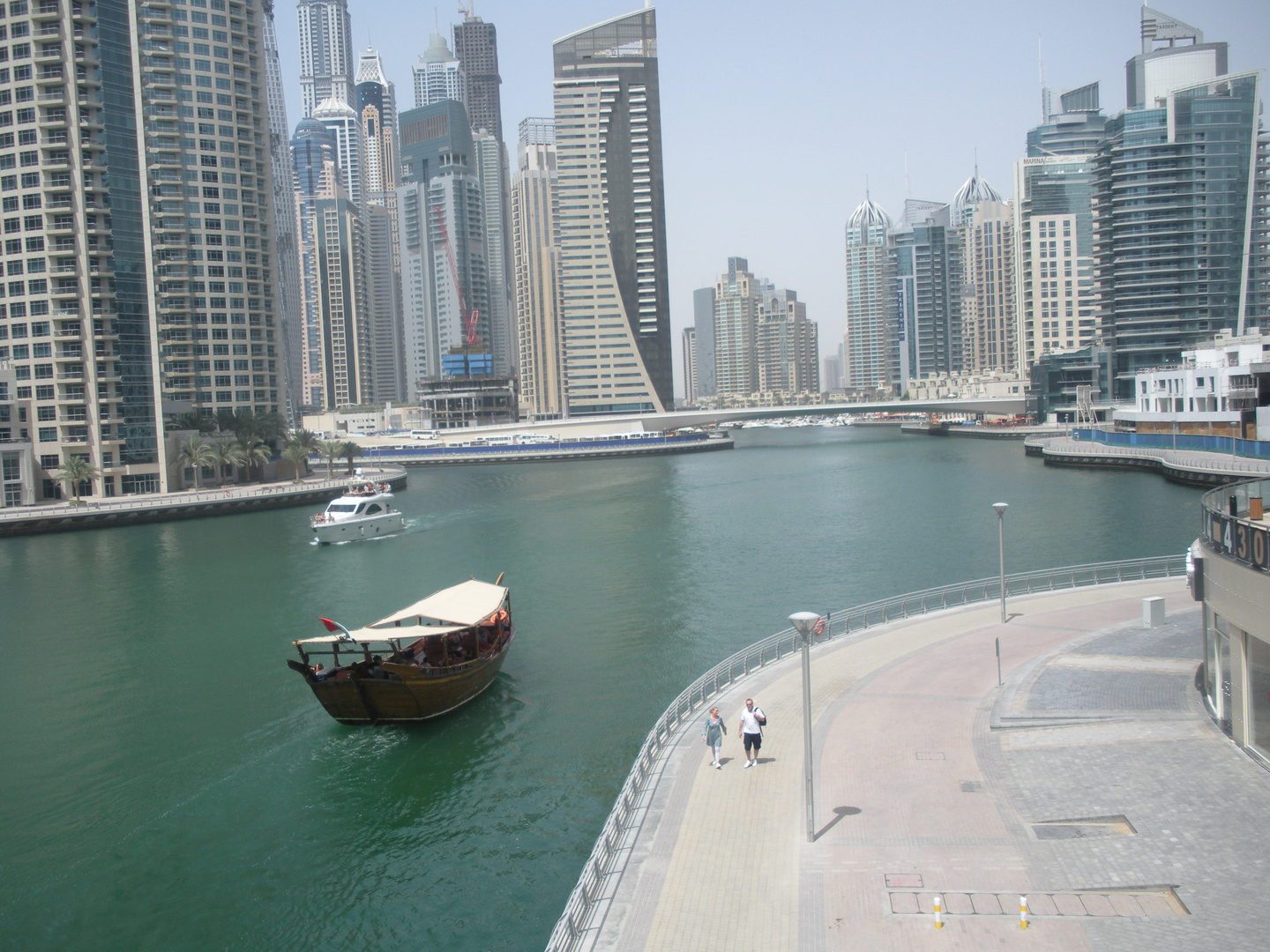 Dubai Marina + Dhau