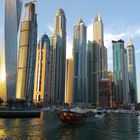 Dubai Marina early evening