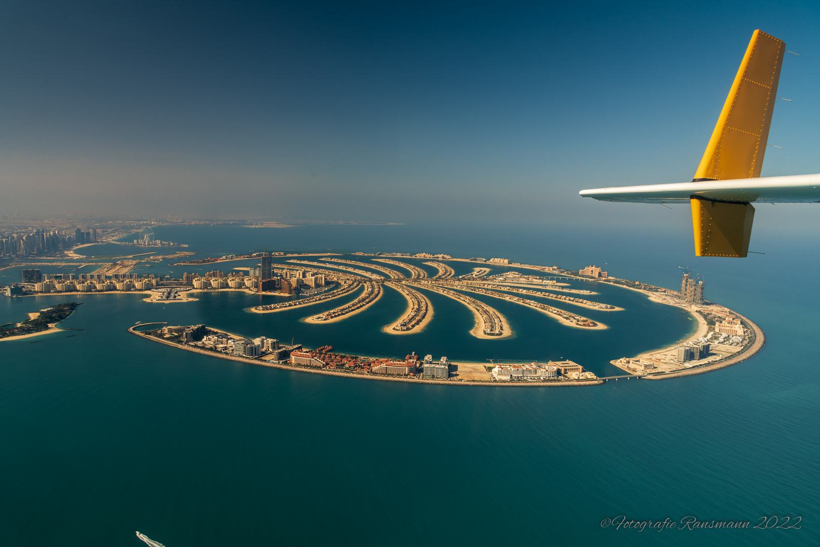 Dubai Rundflug Palm Island 2019