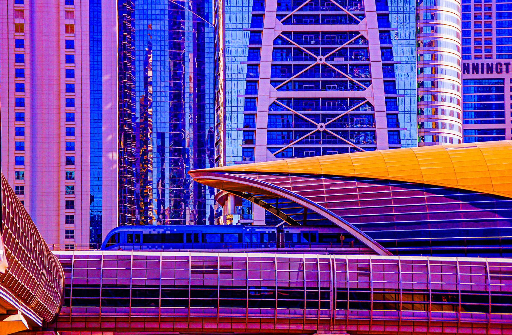 DUBAI S-Bahn Station