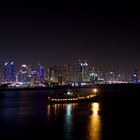 Dubai skyline @ night