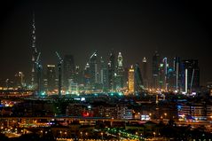 Dubai Skyline @ Night