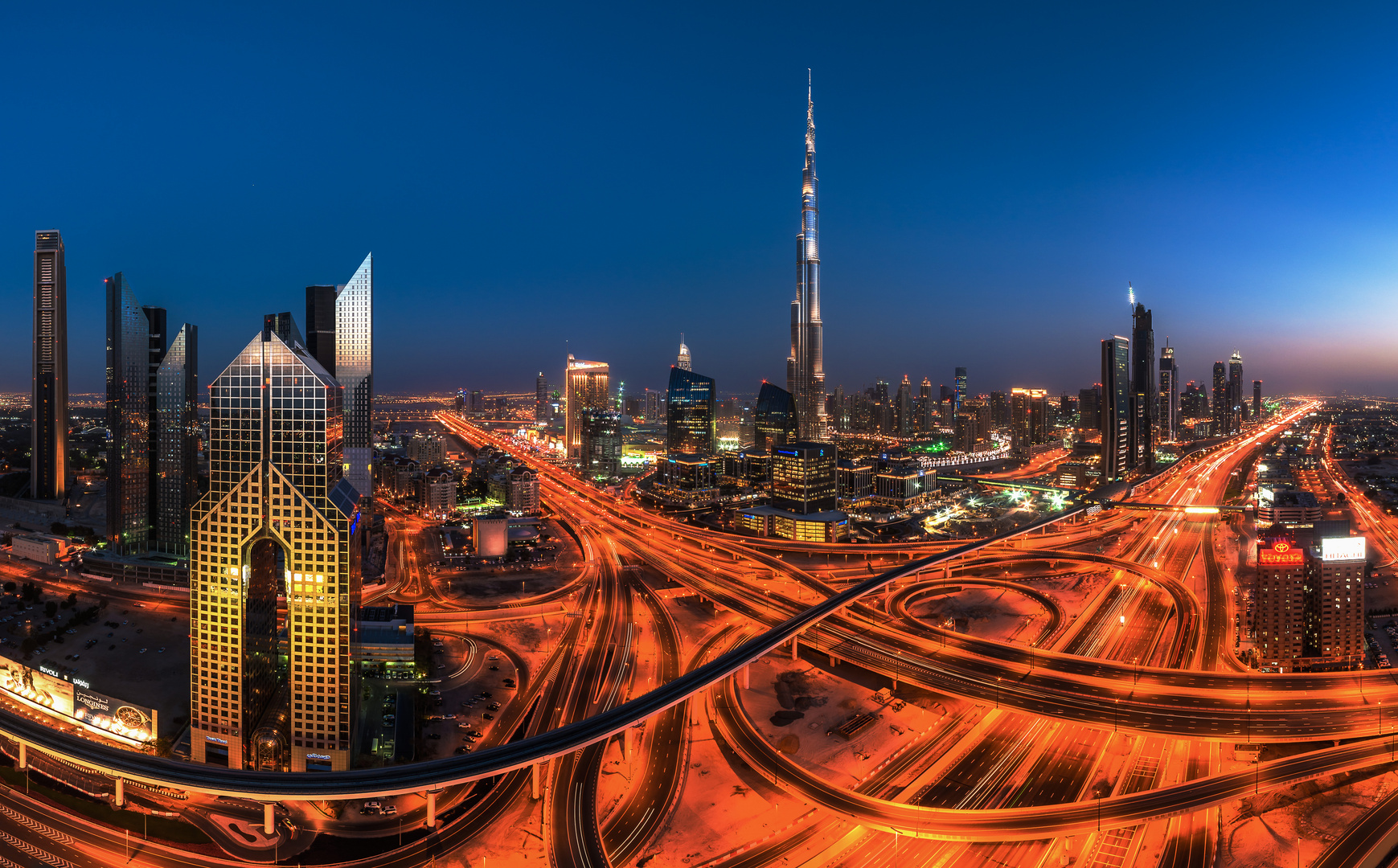 Dubai Skyline Panorama Foto Bild asia middle east Dubai Skyline Panorama Foto Bild asia middle east